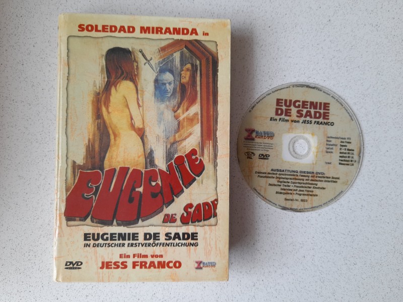 DVD- GROSSE  HARTBOX : EUGENIE DE SADE