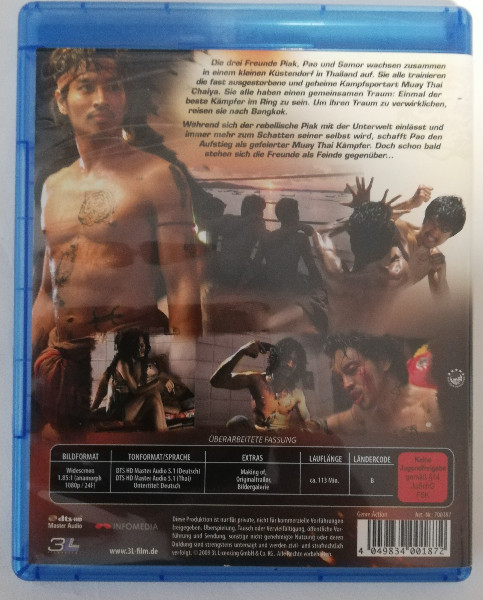 MUAY  THAI  CHAIYA  (  UNCUT  )  BLURAY