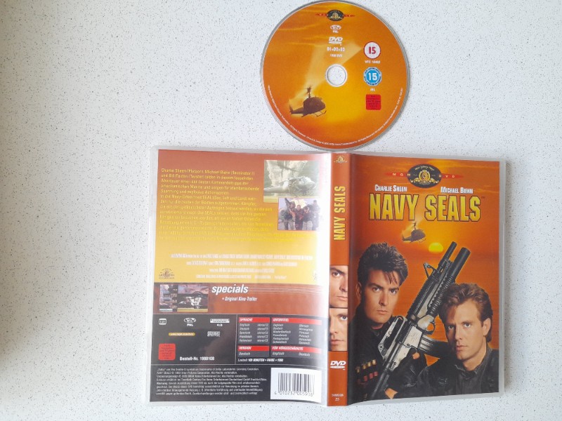 DVD - NAVY SEALS - CHARLIE SHEEN - MICHAEL BIEHN
