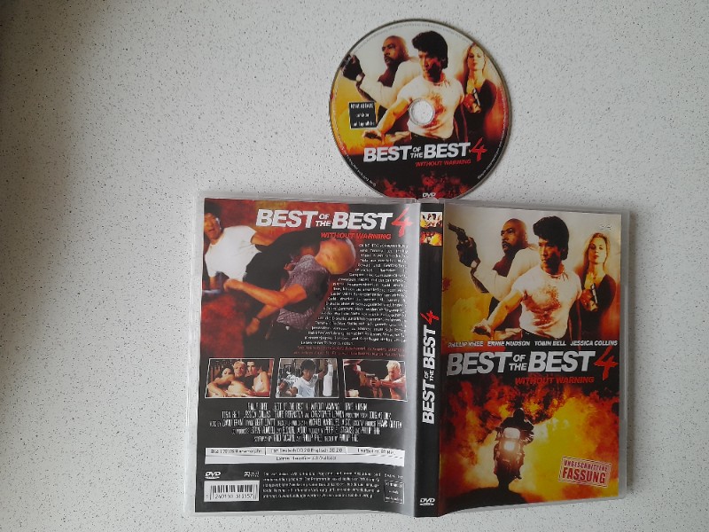 DVD - BEST OF THE BEST 4 - UNCUT mit PHILLIP RHEE