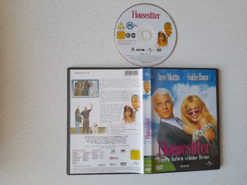 DVD - HOUSESITTER mit STEVE MARTIN & GOLDIE HAWN