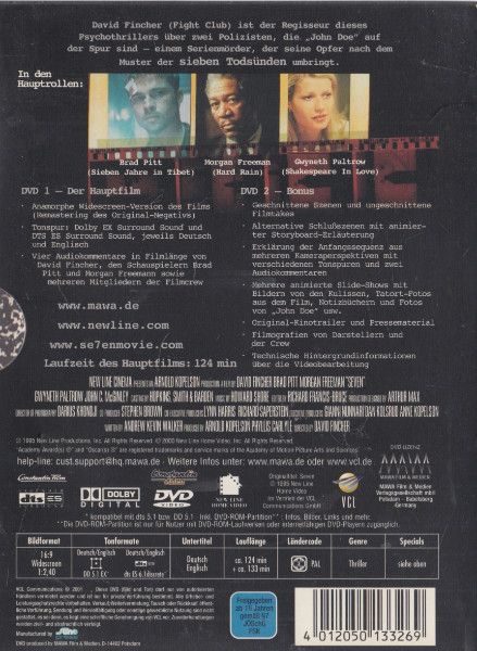 Sieben Platinum Edition - DVD Boxset