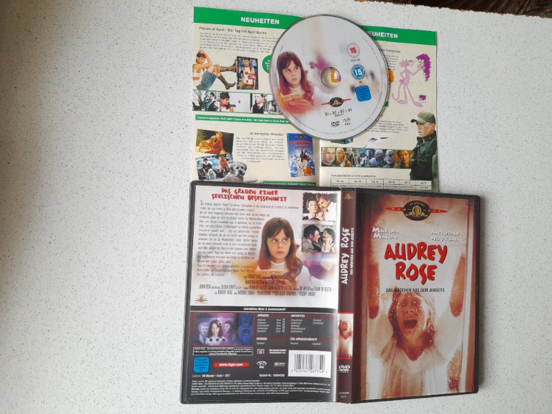 DVD - AUDREY ROSE mit ANTHONY HOPKINS