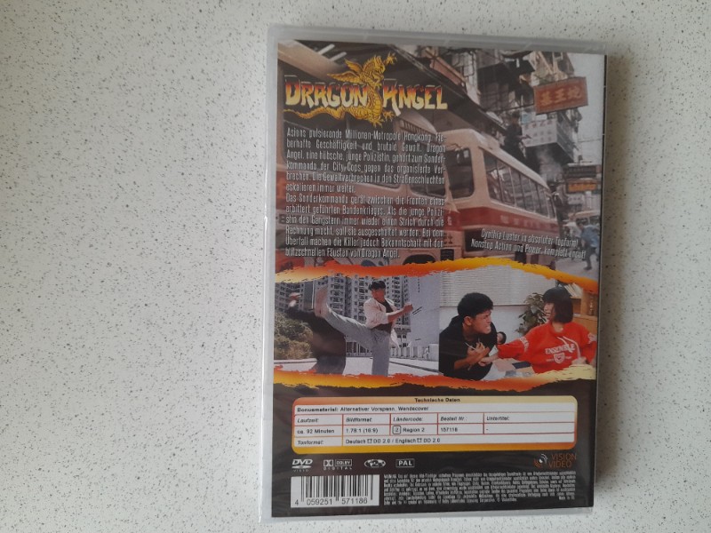 DVD - DRAGON ANGEL - UNCUT  mit CYNTHIA LUSTER