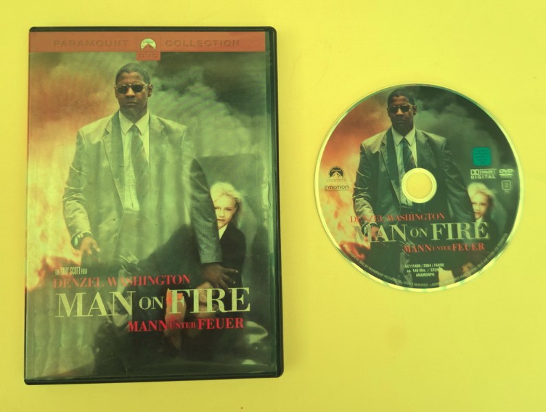 Man on Fire - Denzel Washingtom - DVD