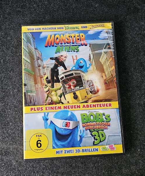 DVD *Monsters vs Aliens* (2009)