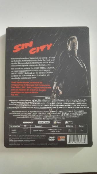 Sin City ��2 DVD Steelbook | FSK 18 ��Kino + Recut