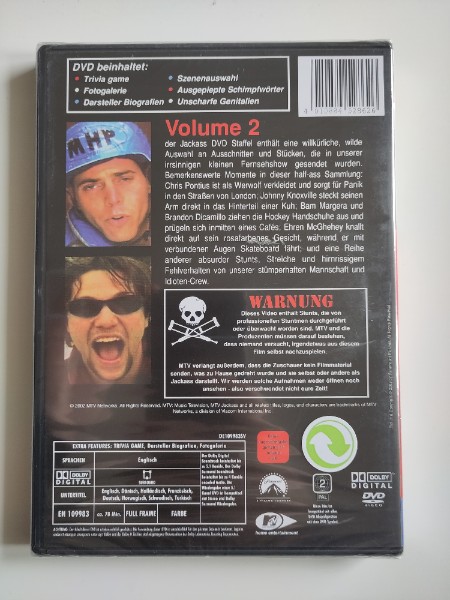 Jackass Volume Two | DVD, NEU & OVP | FSK 18 UNCUT