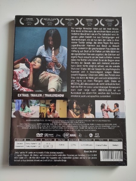 BEDEVILLED,�St�rkanal Digipak NEU OVP FSK 18 UNCUT