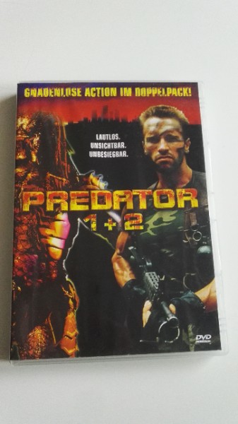 Predator 1 + 2 | 2 DVD, sehr gut | FSK 18 UNCUT