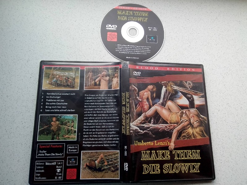 DVD - MAKE THEM DIE SLOWLY von UMBERTO LENZI