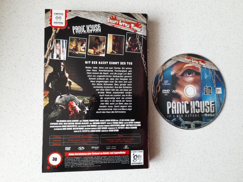 DVD- GROSSE  HARTBOX : PANIC HOUSE - UNCUT