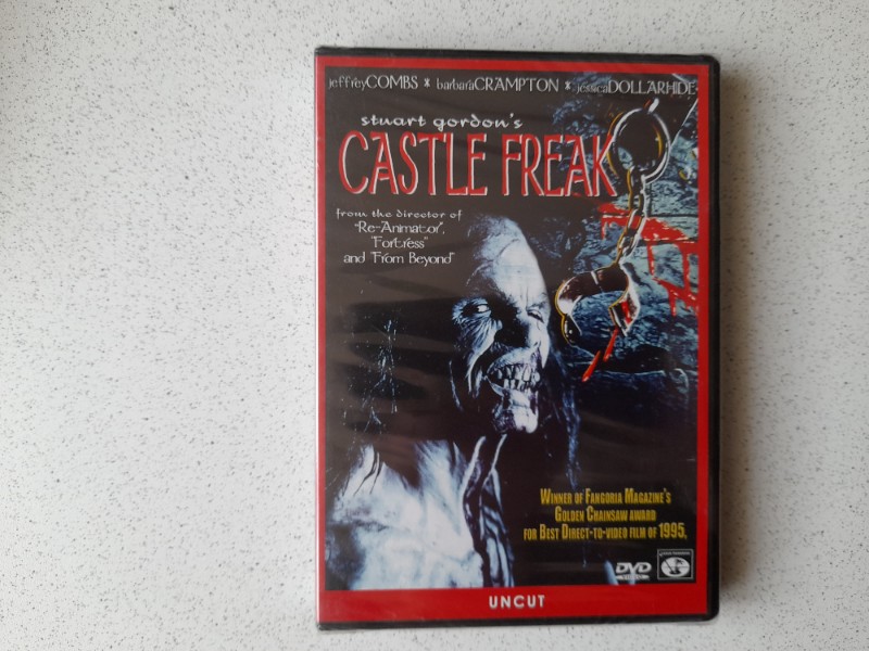 DVD : STUART GORDON�s CASTLE FREAK - UNCUT