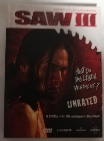 SAW  3   ( UNCUT )  MEDIABOOK