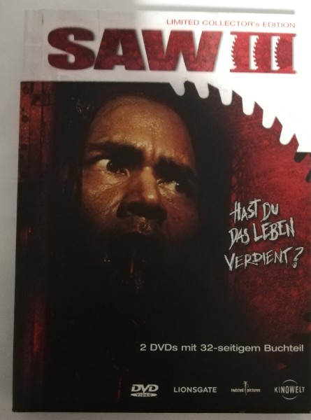 SAW  3   ( UNCUT )  MEDIABOOK