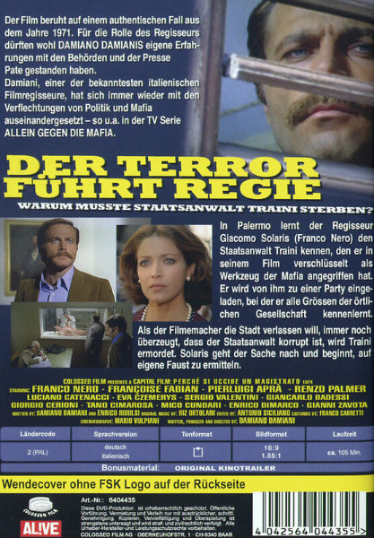 Der Terror f�hrt Regie - DVD Neu