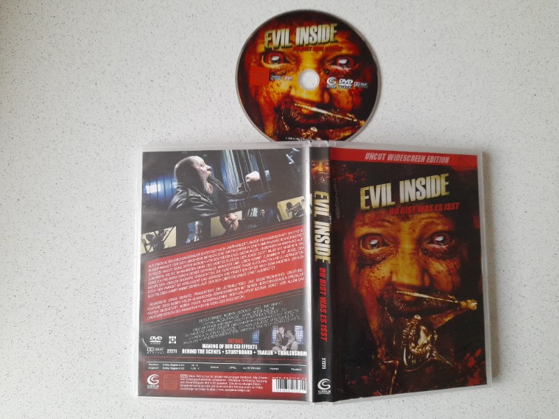 DVD - EVIL INSIDE - UNCUT mit RUSS FERRIER