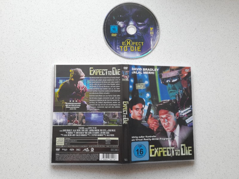 DVD - EXPECT TO DIE - UNCUT mit DAVID BRADLEY