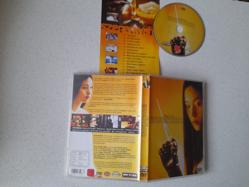 DVD - AUDITION - TAKASHI MIIKE