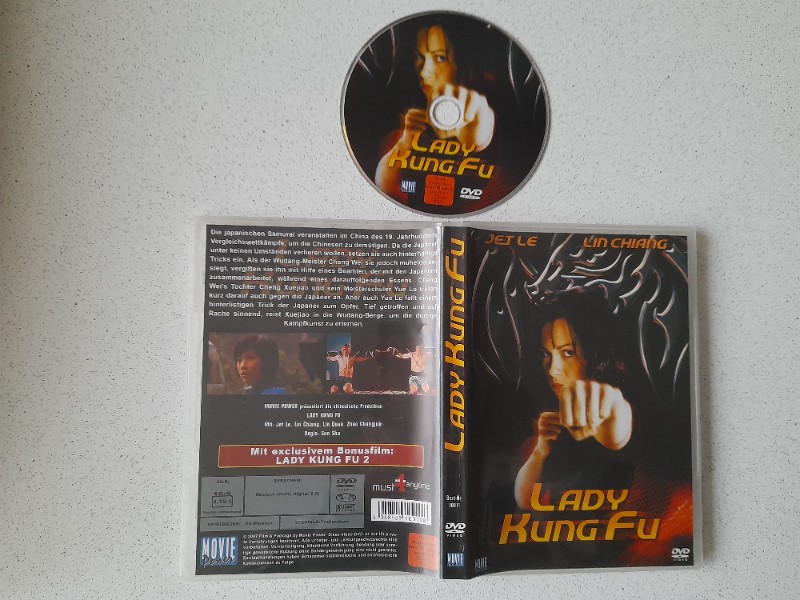 DVD - LADY KUNG FU - JET LE - LIN CHIANG