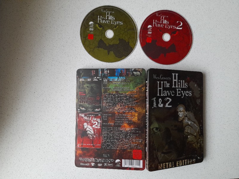 DVD - THE HILLS HAVE EYES 1 & 2 von WES CRAVEN