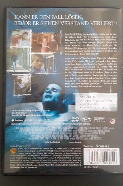 DVD Butterfly Effekt 3