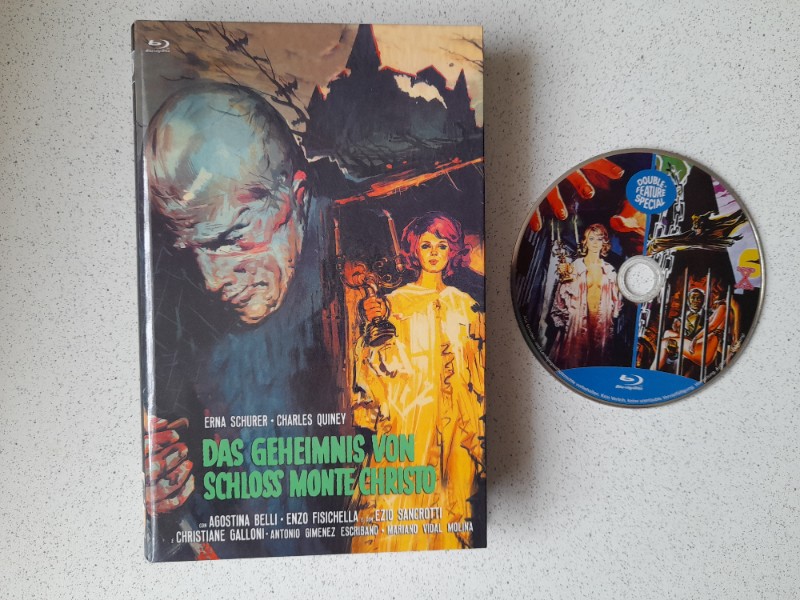 Blu-ray- GROSSE  HARTBOX : DAS GEHEIMNIS MONTE CHR