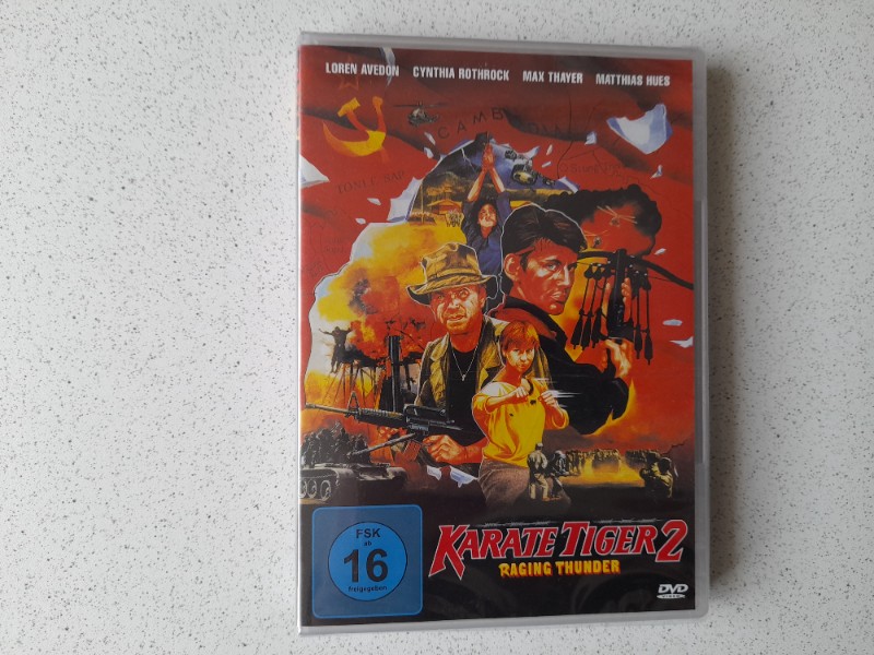 DVD : KARATE TIGER 2 mit  CYNTHIA ROTHROCK