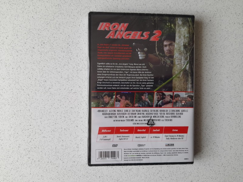 DVD : IRON ANGELS 2 mit MOON LEE