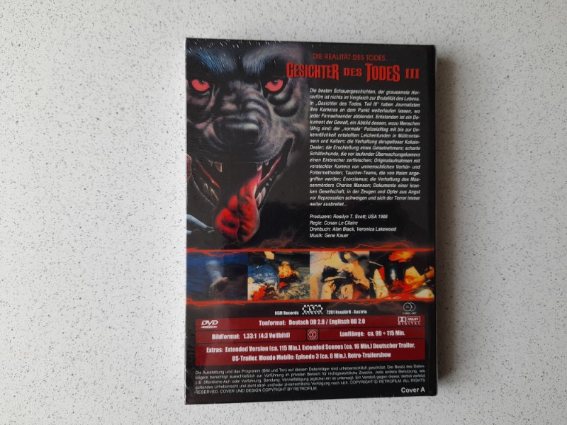 DVD HARTBOX : GESICHTER DES TODES III