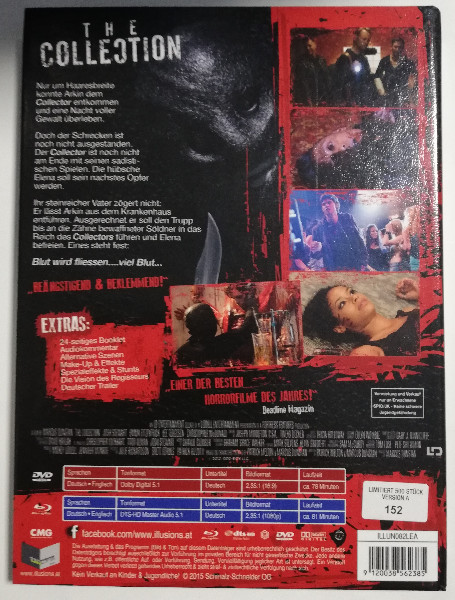 THE COLLECTION      MEDIABOOK  ( UNCUT )