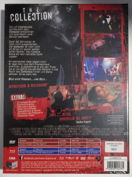 THE COLLECTION  MEDIABOOK  ( UNCUT ) NEU IN FOLIE