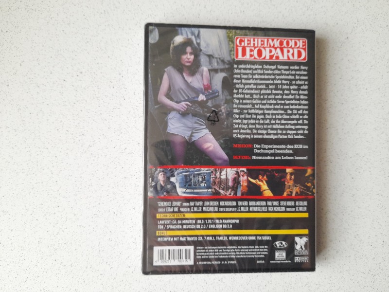DVD :  GEHEIMCODE LEOPARD - UNCUT