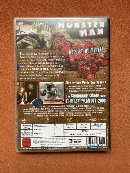 DVD Monster Man