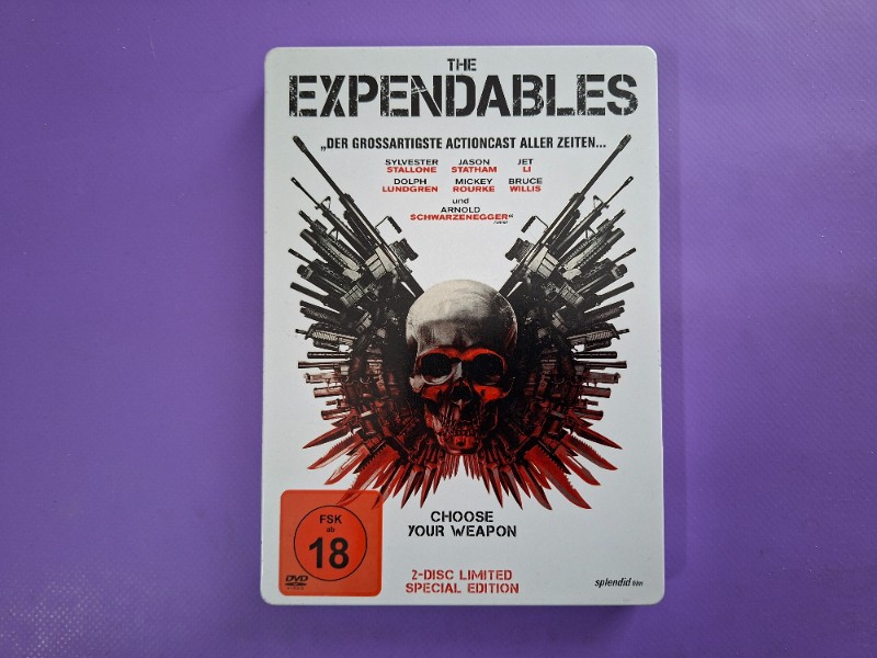 The Expendables Special Edition Steelbook