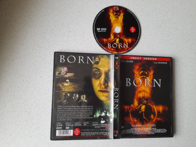 DVD - BORN - UNCUT mit KANE HODDER & DENISE CROSBY