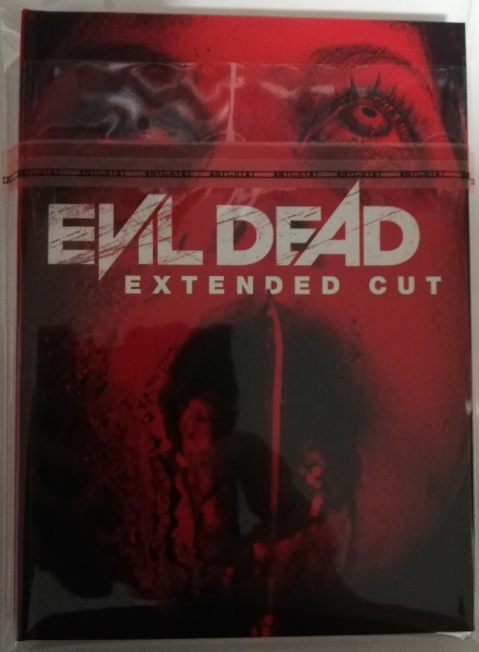 EVIL DEAD -EXTENDED CUT-MEDIABOOK ( UNCUT ) BLURAY
