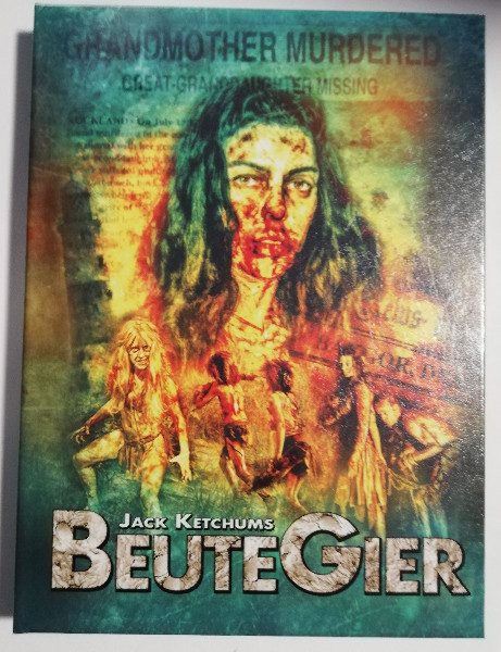 BEUTE GIER      MEDIABOOK  ( UNCUT ) BLURAY