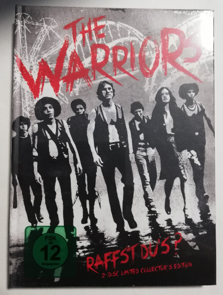 THE  WARRIORS      MEDIABOOK  ( UNCUT ) BLURAY