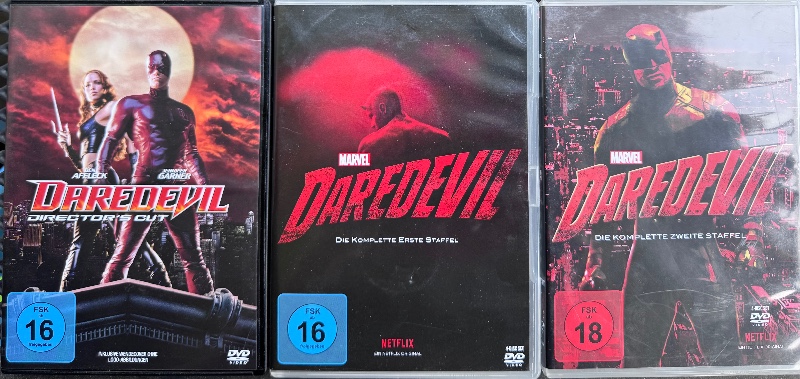 Daredevil Director�s Cut + Staffel 1 + 2 DVD