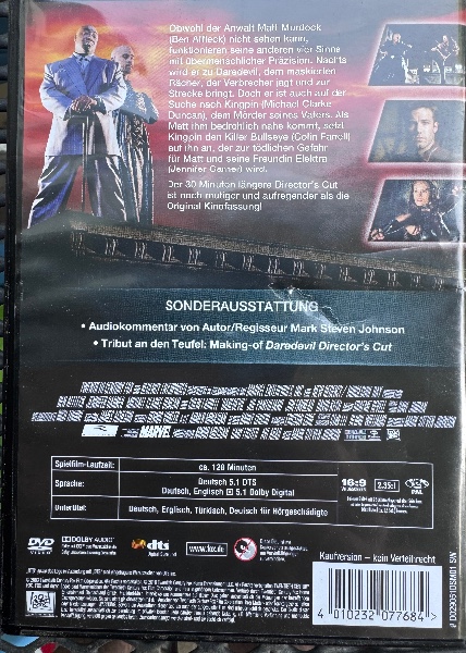 Daredevil Director�s Cut + Staffel 1 + 2 DVD