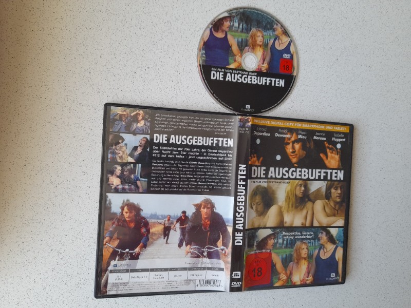 DVD - DIE AUSGEBUFFTEN - GERARD DEPARDIEU