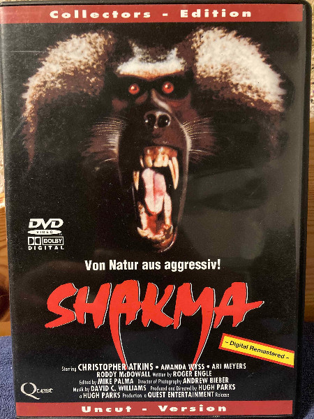 Shakma - Uncut Version - RARIT�T Kult-Classic