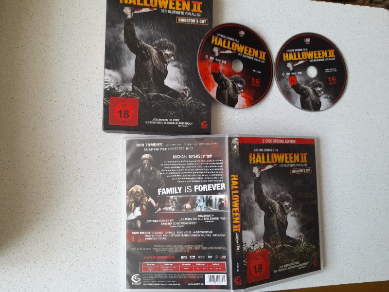 DVD - HALLOWEEN II - DIRECTOR´S CUT - ROB ZOMBIE