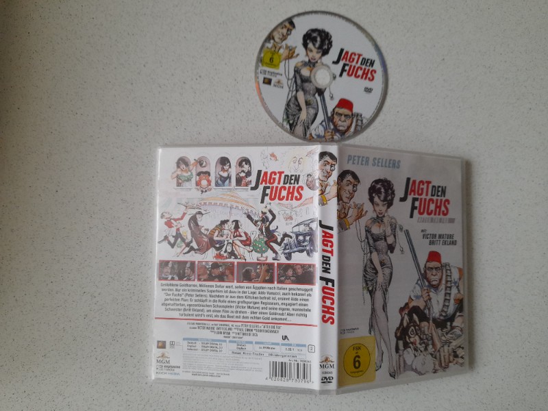 DVD - JAGT DEN FUCHS - PETER SELLERS