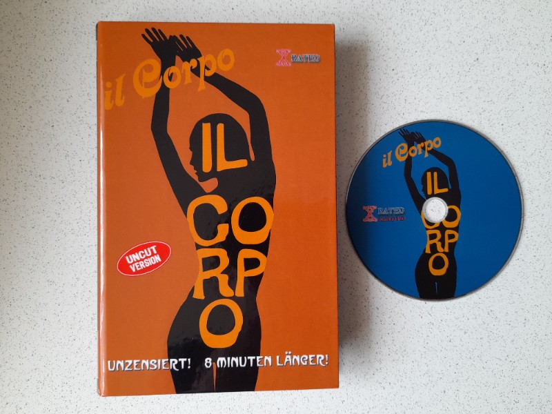 DVD- GROSSE  HARTBOX : IL CORPO - UNCUT -NUMMER 14