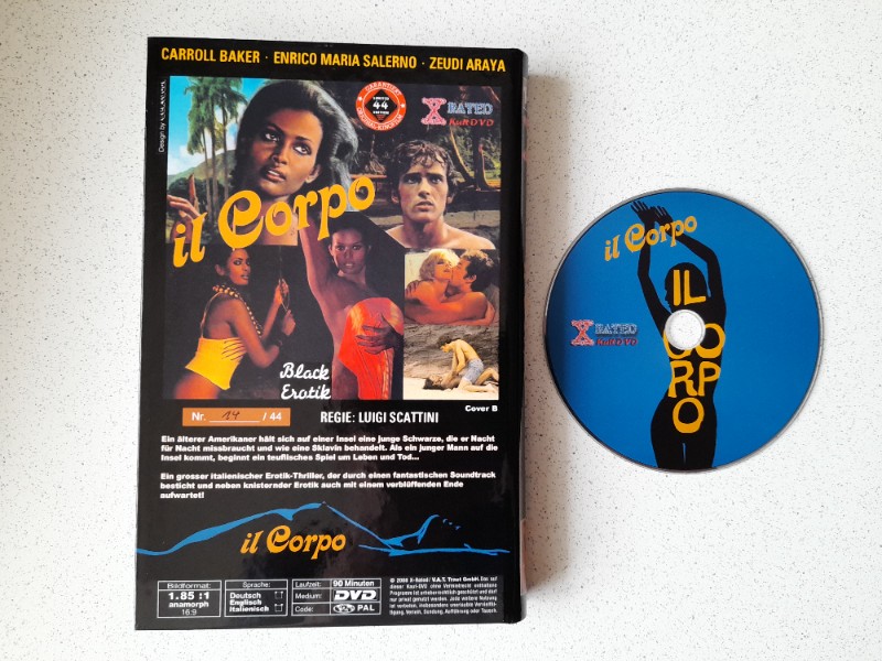 DVD- GROSSE  HARTBOX : IL CORPO - UNCUT -NUMMER 14