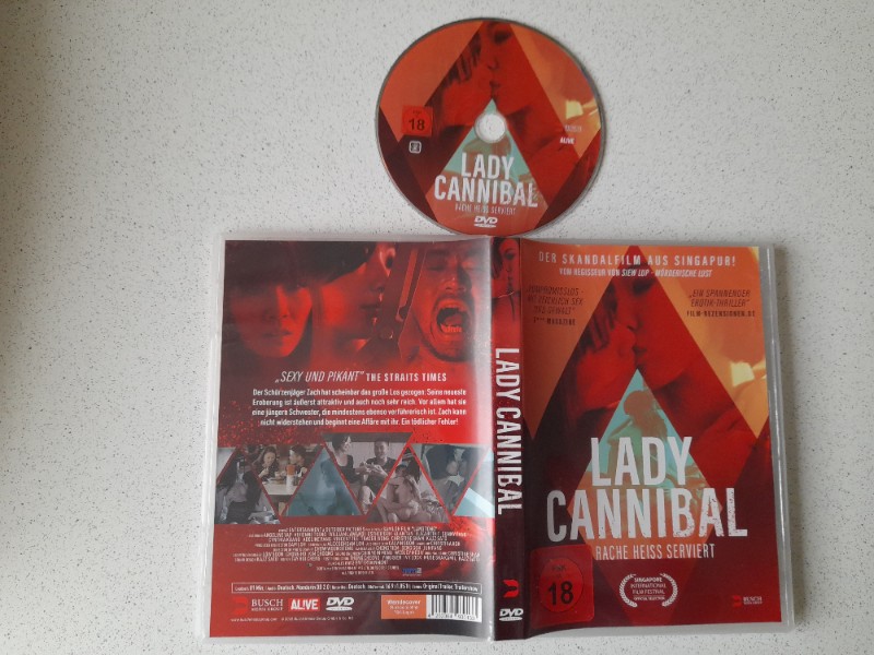 DVD - LADY CANNIBAL mit ANGELINA YAP & ESTER GOH