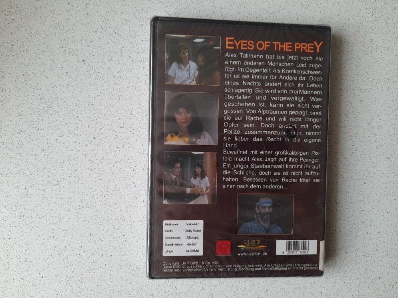DVD - EYES OF THE PREY mit PEGGY DUNNE