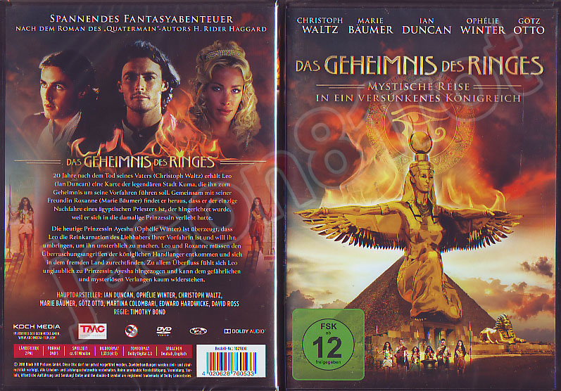 Das Geheimnis des Ringes  - DVD NEU OVP